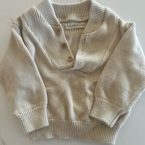 Fin & Vince Knit Button Cardigan – 12–18 Months